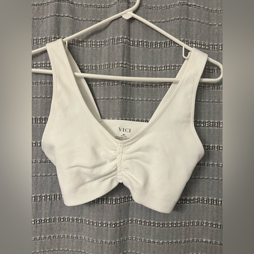 VICI crop tanks (2) black & white